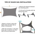 thumbnail image 5 of Toldo Vela De Sombra 2X3m Camuflaje Oso De Fresa Protección contra Rayos UV Tela Impermeable Resistente A La Intemperie Blanco Crema Naranja Negro Verde, 5 of 5