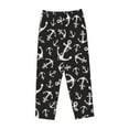 thumbnail image 4 of Balery Anchor print Women's Pajama Pants,Ultra Lightweight Pjs,Lounge Pant-Large, 4 of 9