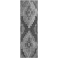 thumbnail image 2 of Addison Rugs Mayfield Premium Machine Washable Transitional Aztec Gray Runner Rug, 2'3" x 7'6", 2 of 6