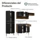thumbnail image 4 of Cocina Integral 229cm Con Fregadero Emilly Madesa 12, 4 of 10