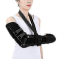 thumbnail image 1 of Forearm splint for fracture recovery and adjustable elbow support, 1 of 4