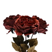 My Texas House Fall Faux Peony Bundle, Burgundy, 20