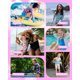 thumbnail image 2 of Traje de baño Angel Season para niñas pequeñas 2T Rash Guard UPF50+, 2 of 5