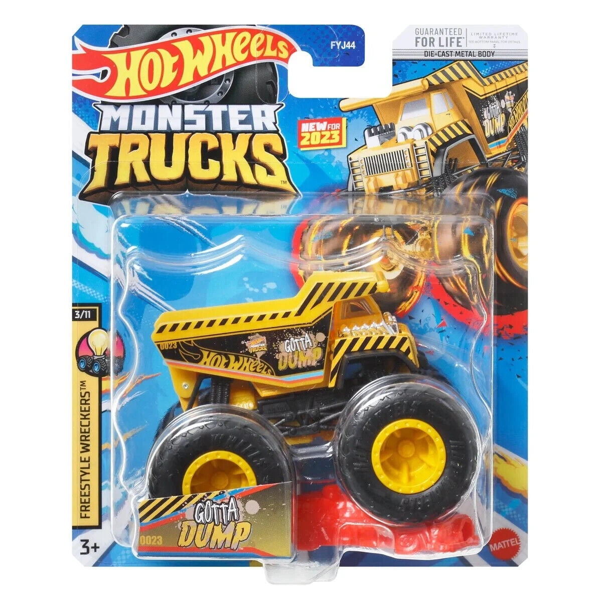 Hot Wheels Monster Trucks Gotta Dump New Release 2023 Freestyle