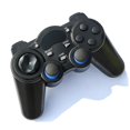 thumbnail image 4 of Wireless Game Controller Multifunctional Sensitive 2.4G Dual Vibration Gamepad Controller for Game Accessories Black, 4 of 5