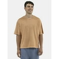 thumbnail image 3 of No Boundaries Boxy Cropped Tee, 2-Pack, Men's and Big Men's, 3 of 7