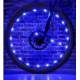 thumbnail image 2 of Luces para bicicleta, paquete de 2 luces LED para bicicleta, luz azul fácil de instalar, luces para bicicleta para niños y adultos, adecuadas para montar de noche, fiestas decorativas, 2 of 4