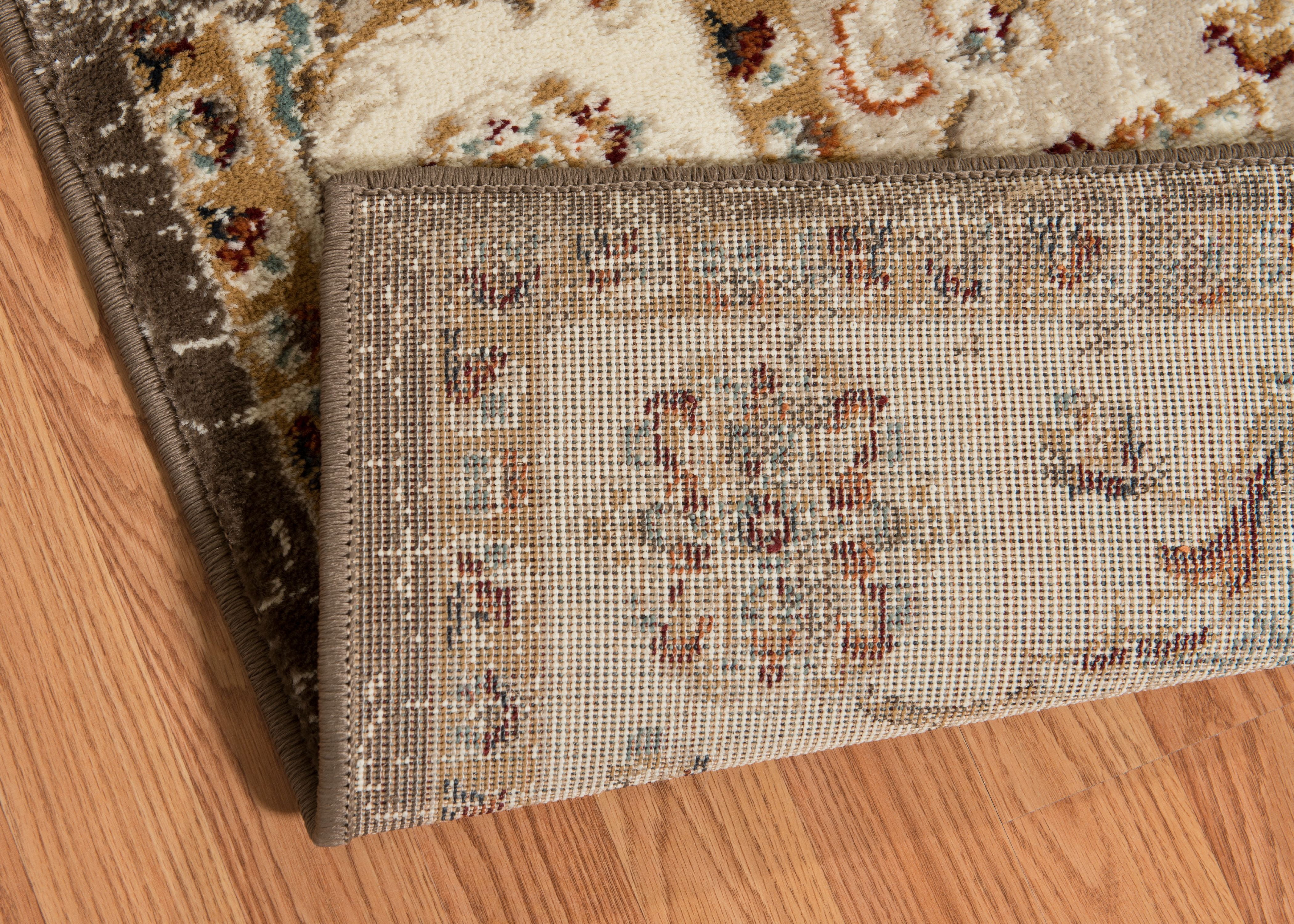 United Weavers Amarna Ponte Vecchio Distressed Taupe Woven Olefin Area Rug or Runner