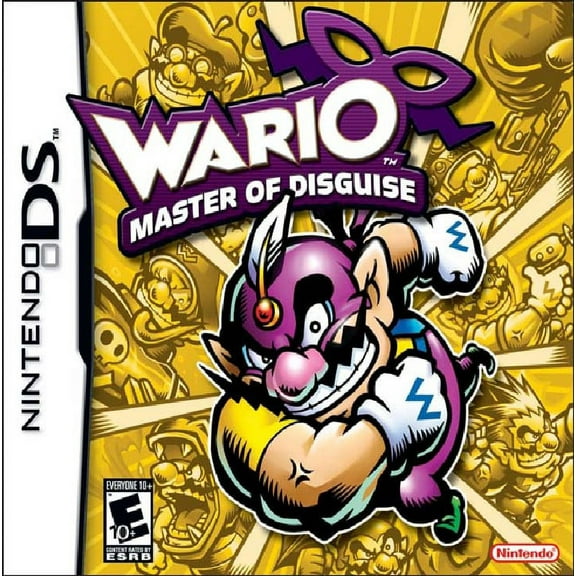 Restored Wario: Master of Disguise (Nintendo DS, 2007) RPG Game (Refurbished)