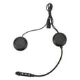 thumbnail image 4 of Casco de motocicleta BT auriculares ABS casco de motocicleta intercomunicador auriculares portátiles al aire libre casco para ciclismo Camping conducción, 4 of 12