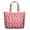 Red, variant on Travel Tote Bag with Scientific Knowledge Engineering Artwork Large Capacity Weekender Bag with Adjustable Strap, Perfect for Study, Business, Gym Use