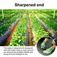 thumbnail image 4 of 10Pcs Lawn Staples, Garden Landscape Staples, Galvanized Gauge Stakes, U-Shaped Tent Stakes, Anti-Rust Fence Netting Pins Ground Spikes, Sod Pins, 4 of 15