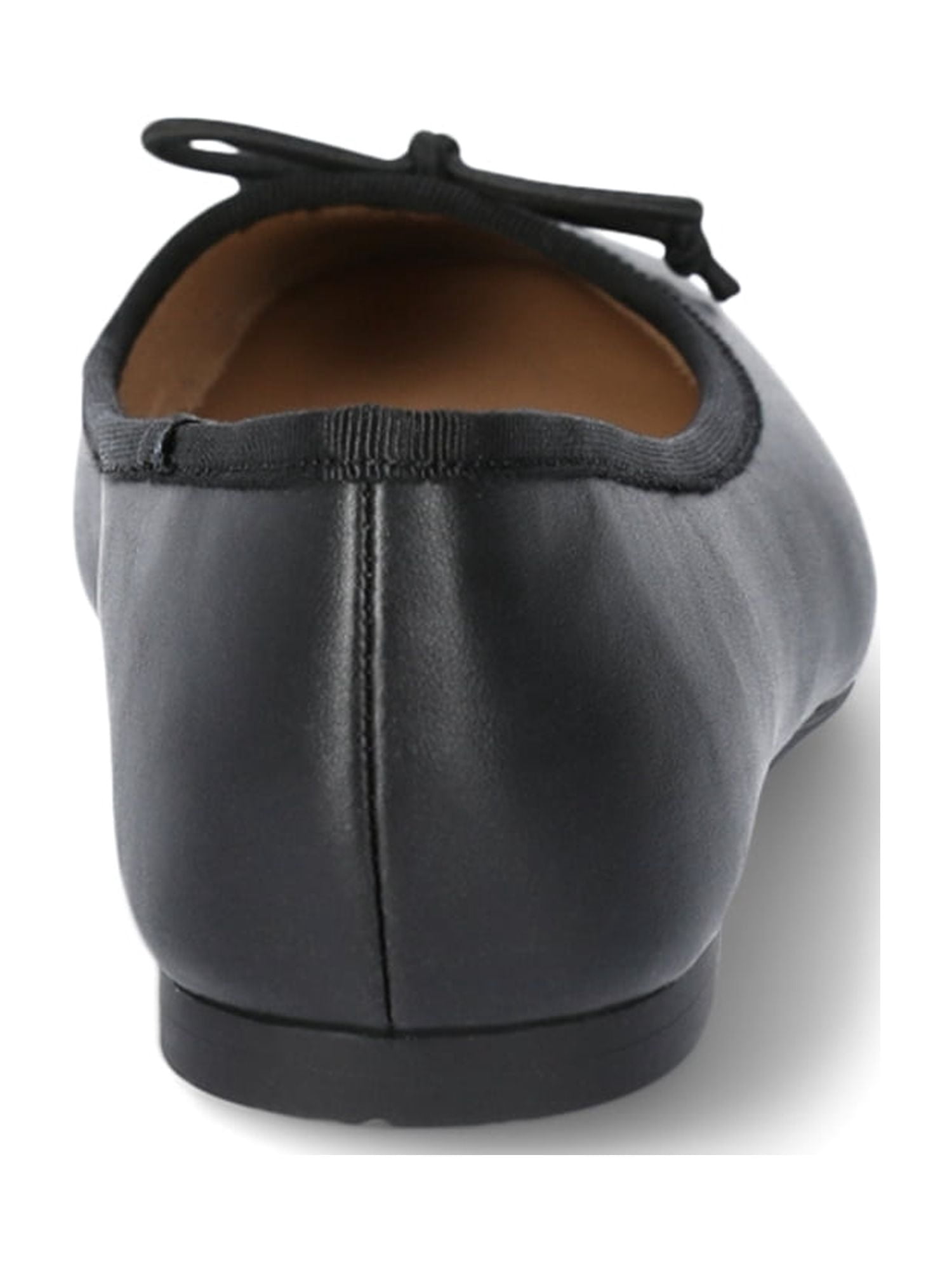 Time and Tru Women's Faux Leather Ballet Flats