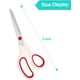 thumbnail image 1 of Fabric Scissors, Aksiko 8 inches Office Scissors,2.Omm Thick Blade Shears All Purpose Scissors for Office Sewing Fabric Home Craft Use, 1 of 6