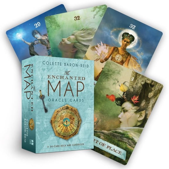 Pre-Owned The Enchanted Map Oracle Cards : A 54-Card Oracle Deck for Love, Purpose, Healing, Magic, and Happiness (Cards)