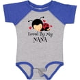 thumbnail image 3 of Inktastic Loved by My Nana Grandchild Boys or Girls Baby Bodysuit, 3 of 5