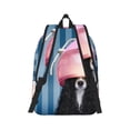 thumbnail image 5 of Wukai Dog in Hairdresser Paper Reusable Cosmetic bag,Travel Toiletry Organizer Capacity,Waterproof Puzzle Bags, 5 of 7