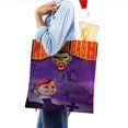 thumbnail image 4 of Monster Bash Bolso de tela con estampado de lienzo para mujer, bolsa de compras reutilizable y estética, con cremallera interior, regalo para mujer,38*45cm., 4 of 6