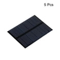 thumbnail image 3 of Unique Bargains Mini Solar Panel Cell Black 5.5V 90mA 0.495W, 3 of 5