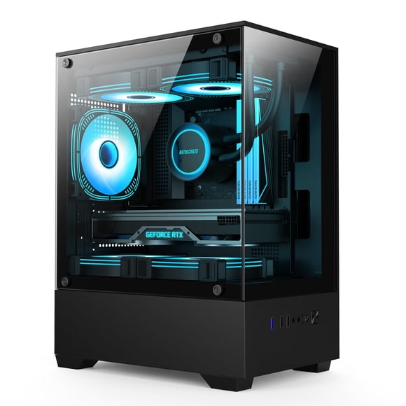 RGB ATX/Micro-ATX Computer Case