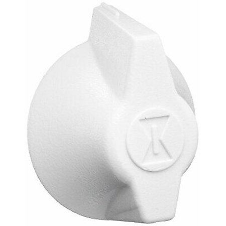 White Timer Knob - INTERMATIC GIDDS-601539 Knob For Automatic Shut Off Timer, White - 601539