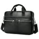 thumbnail image 1 of Bolso de negocios Hugo para hombre de cuero negro 39x6,5x28 cm, 1 of 6