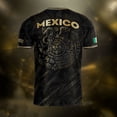 thumbnail image 6 of Zimjoy Mexico Soccer Jersey for Men Short Sleeve Training Shirt Breathable Sport Casual T Shirt for Soccer Fans Red L, 6 of 8
