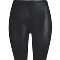 thumbnail image 4 of EHQJNJ Plus Size Leggings Yoga Pants Tall Inseam Women's Leather Bottom Pants Coloured -Up Bomb Slim Nine-Minute Pants, 4 of 9