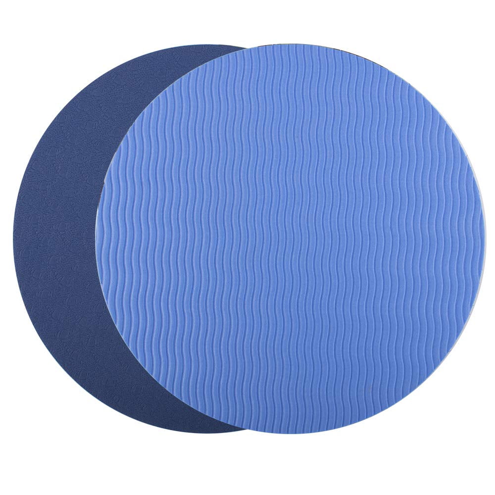 modder Christendom oog FeelGlad 2Pcs Sports Exercise Sliders, Round Yoga Mat, Anti-Slip Side and  Work Smoothly on Any Surface. Wide Variety of Low Impact Exercise, Compact  for Travel or Home, Dark Blue - Walmart.com