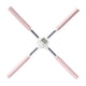 thumbnail image 1 of Body Stick Corrección de postura duradera Hombro abierto Espalda Multiuso Estiramiento Rosado Zulema palos de yoga, 1 of 8