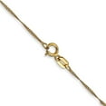 thumbnail image 3 of Diamond2Deal 10K Yellow Gold 1mm Singapore Chain Necklace for Women 20", 3 of 5