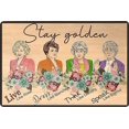 thumbnail image 1 of The Golden Girls Be Strong Be Brave Be Humble Be Badass Poster Retro Metal Tin Sign Vintage Sign for Home Coffee Wall Decor 8x12 Inch, 1 of 5