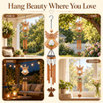 thumbnail image 6 of Solar Angel Wind Chimes Outdoor Indoor Decor - 41.34inch, Outside Lights for Garden Yard Patio Porch, 6 of 7