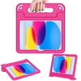 thumbnail image 4 of AVAWO Kids Case for New iPad (A16) 11th Generation 11 Inch 2025 & iPad 10th Generation 10.9" 2022 with Built-in Screen Protector Durable Shockproof Lightweight Handle Cover, Rose, 4 of 11