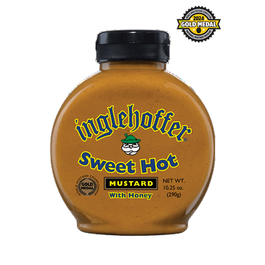 Pack of 6, Inglehoffer Sweet Hot Mustard, 10.25 oz