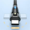thumbnail image 6 of lanema 180 Degree Rotate 480Mbps Nylon USB to Type C Quick Power Cable for Charging and Data Transfer, 6 of 20