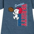 thumbnail image 3 of Peanuts - Snoopy Varsity Squad - Toddler And Youth Girls Fleece Dress, 3 of 6