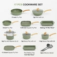 thumbnail image 6 of Piece Pots and Pans Set Non Stick, Kitchen Cookware Sets with Nonstick Granite St Coating, Suitable for Induction Cooktops,, 6 of 9