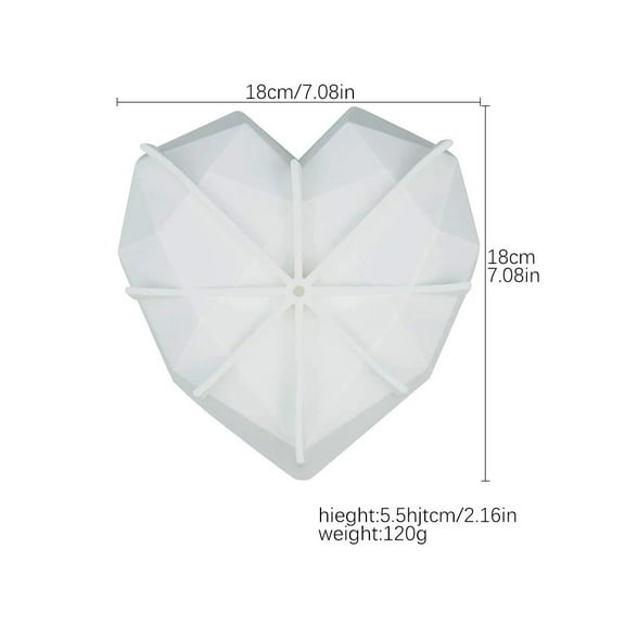 3D Silicone Cake Molds for Mousse Cake Pan Cheesecake Baking Mold Circle Ice Cream Maker Round Silicone Molds for Baking