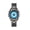Blue Magic Eye, variant on Men's Stainless Steel Link Wristwatch, Multicolor