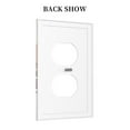 thumbnail image 2 of Balery Books Key To Knowledge for Duplex Wall Plates Kit, Electrical Outlet Covers, Standard Size 1-Gang 5.0" x3.0", Electric Receptacle Plug Covers-Style S, 2 of 6