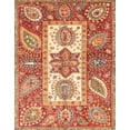 thumbnail image 1 of Ahgly Company Indoor Rectangle Abstract Red Abstract Area Rugs, 4' x 6', 1 of 6