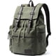 thumbnail image 1 of Mochila MOYYI Vintage Canvas para hombre, portátil 15.6 pulgadas, color verde oliva, 1 of 6