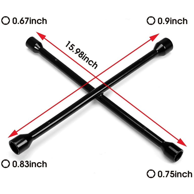 Adjustable lug wrench discount