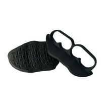 DimyFew 1 Pair Weight Lifting Grips Gym Hand Grips for Deadlift Fitness Calisthenics Black