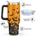 thumbnail image 3 of Halloween 40oz Stainless Steel Vacuum Insulated Tumbler with Lid and Straw for Water Iced Tea Coffee Smoothie and More, 3 of 5