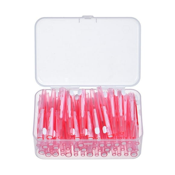 60 Pcs Interdental Brushes Between Teeth for Braces, Flossers Brush Cleaner, Orthodontic Flossers for Braces Cleaning Kit, Dental Teeth Cleaning Tools