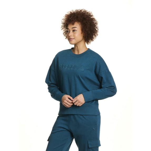 Reebok Women's Meet and Greet Crewneck Sweatshirt, Sizes XS-XXXL