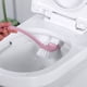 thumbnail image 4 of Cepillo de inodoro con base, limpieza del hogar, baño, lavado, cepillo de inodoro, pelo suave, mango largo, cepillo de limpieza, cepillo de inodoro de plástico, 4 of 6