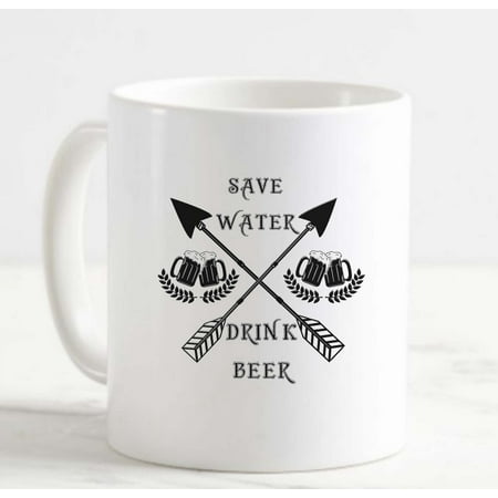 

Large Coffee Mug Save Water Drink Beer Arrows Beer Ceramic Coffee Mug Funny Gifts Cup